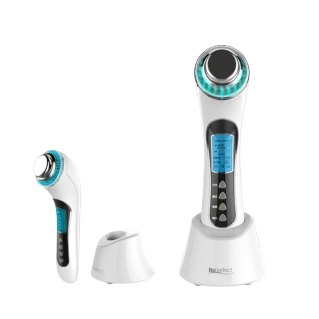 Galvanic iron with ultrasound and photon therapy