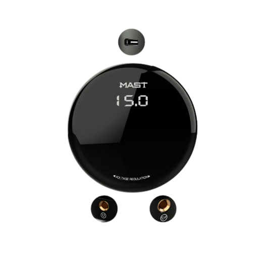 Mast power supply - base for tattoo pens